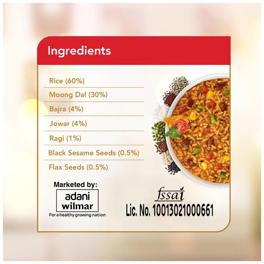 Fortune Super Food Millet Mexican Salsa Khichdi - Ready To Cook, Rich In Protein, 200 g Pouch-4.webp